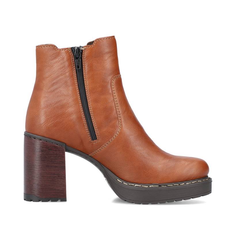 Rieker Artikelnummer Y4151-22 Rieker Damen Stiefeletten Fuchsbraun