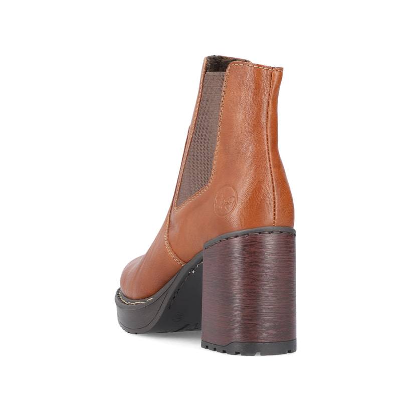 Rieker Artikelnummer Y4151-22 Rieker Damen Stiefeletten Fuchsbraun