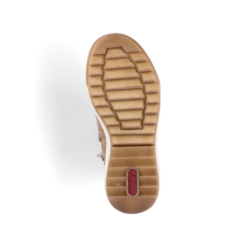 Rieker Artikelnummer Y4731-65 Rieker Damen Schnürstiefel Braunbeige