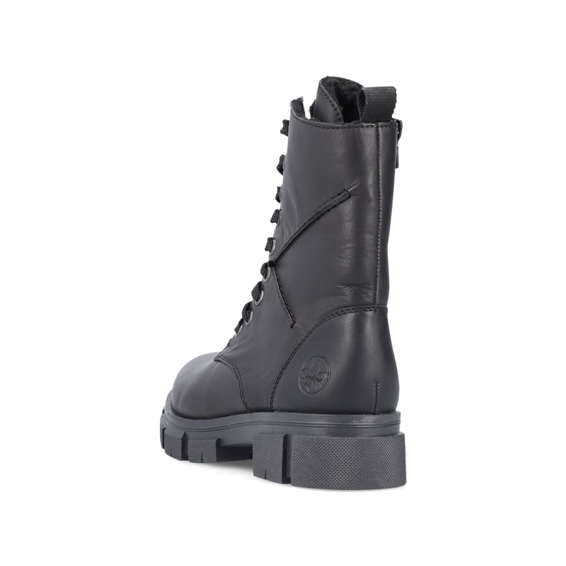Rieker Artikelnummer Y7105-00 Rieker Damen Biker Boots Tiefschwarz