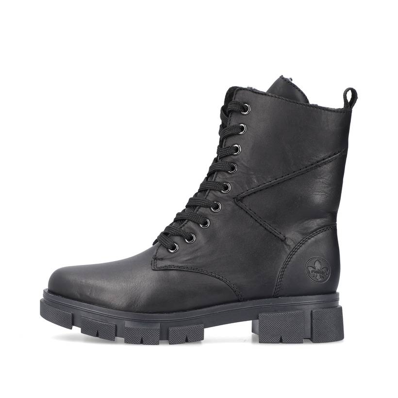Rieker Artikelnummer Y7105-00 Rieker Damen Biker Boots tiefschwarz