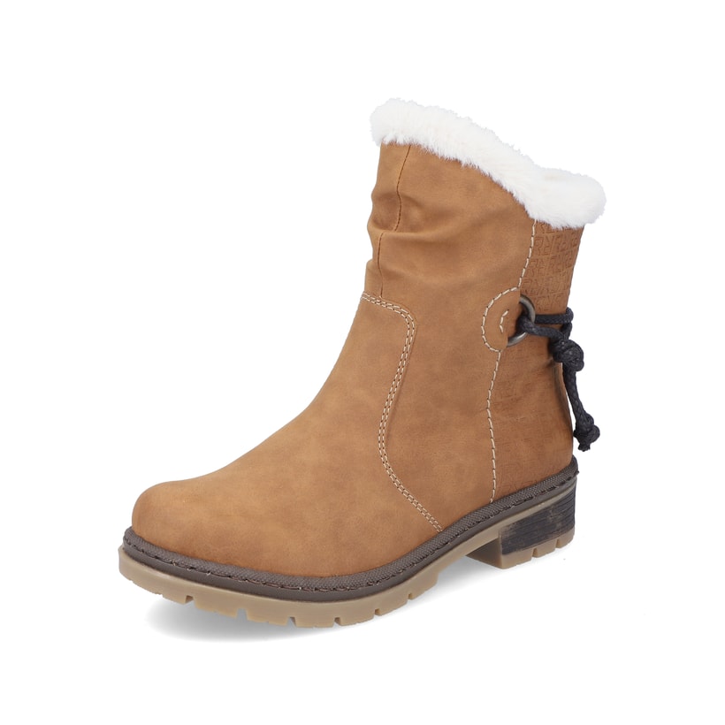 Rieker Artikelnummer Y7470-24 Rieker Damen Kurzstiefel Kamelbraun