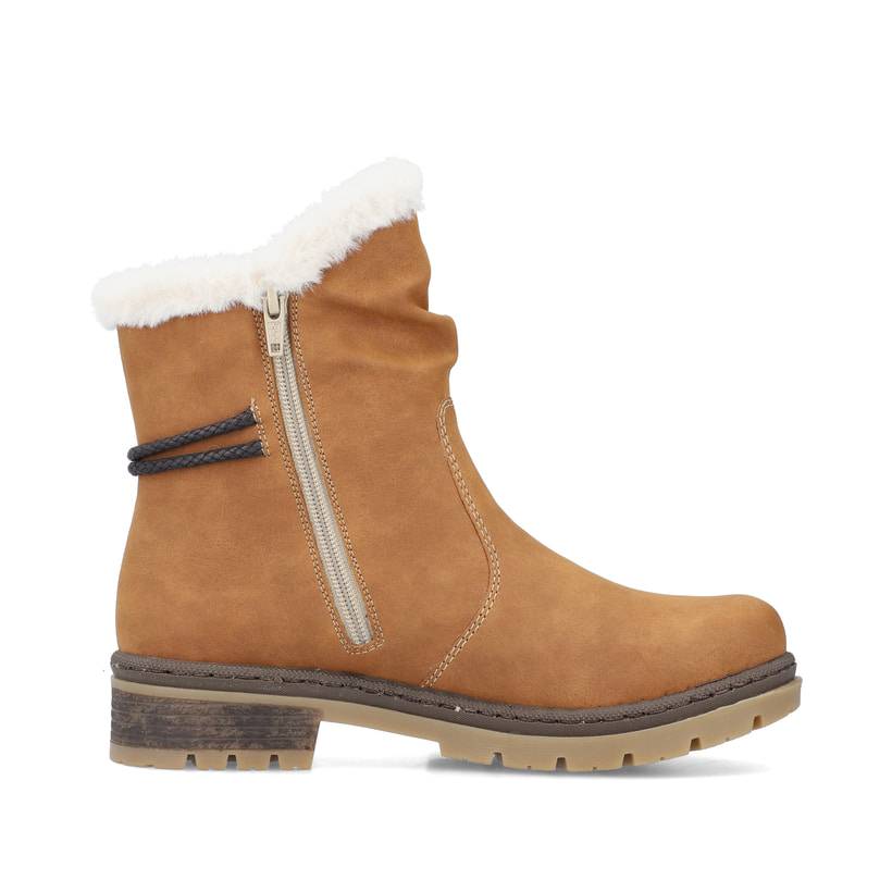 Rieker Artikelnummer Y7470-24 Rieker Damen Kurzstiefel Kamelbraun
