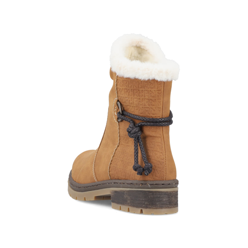 Rieker Artikelnummer Y7470-24 Rieker Damen Kurzstiefel Kamelbraun