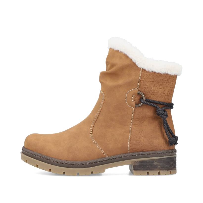 Rieker Artikelnummer Y7470-24 Rieker Damen Kurzstiefel kamelbraun