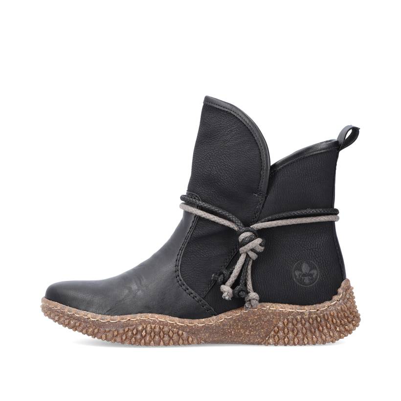 Rieker Artikelnummer Y8471-00 Rieker Damen Kurzstiefel tiefschwarz