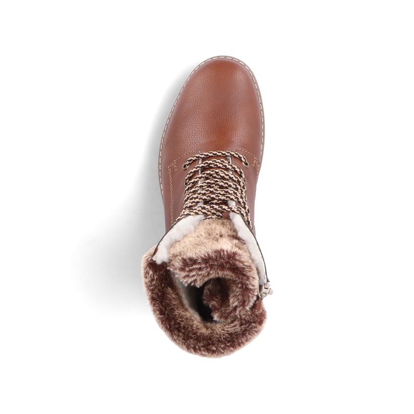 Rieker Artikelnummer Y8532-25 Rieker Damen Stiefeletten Kaffeebraun