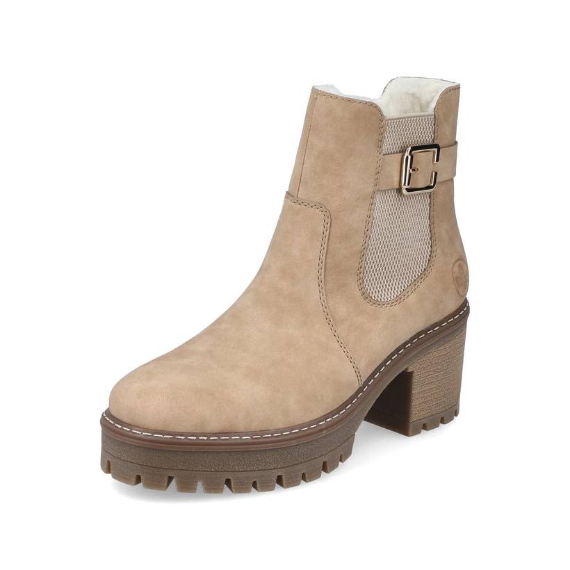 Rieker Artikelnummer Y8554-60 Rieker Damen Chelsea Boots Braunbeige