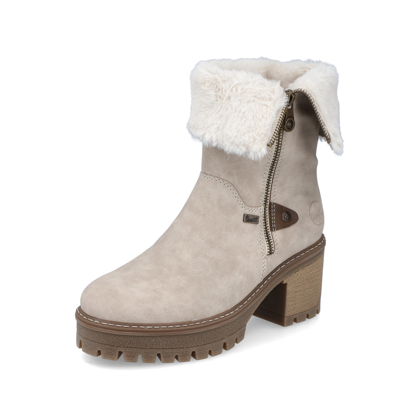 Rieker Artikelnummer Y8582-60 Rieker Damen Kurzstiefel Graubeige