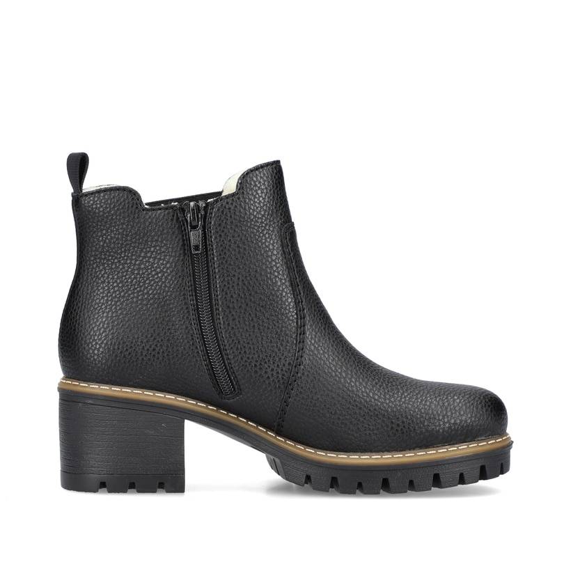Rieker Artikelnummer Y8650-00 Rieker Damen Chelsea Boots Mattschwarz