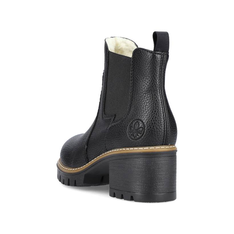 Rieker Artikelnummer Y8650-00 Rieker Damen Chelsea Boots Mattschwarz