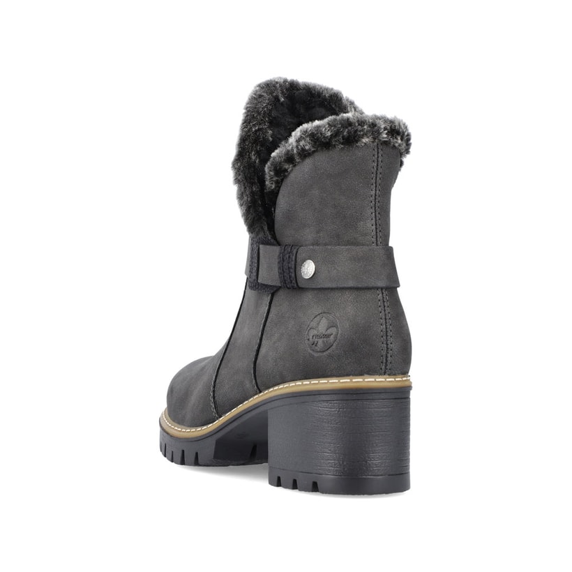 Rieker Artikelnummer Y8674-45 Rieker Damen Stiefeletten Granitgrau