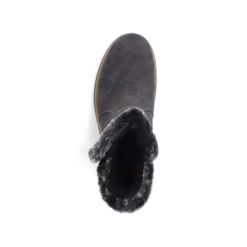 Rieker Artikelnummer Y8674-45 Rieker Damen Stiefeletten Granitgrau