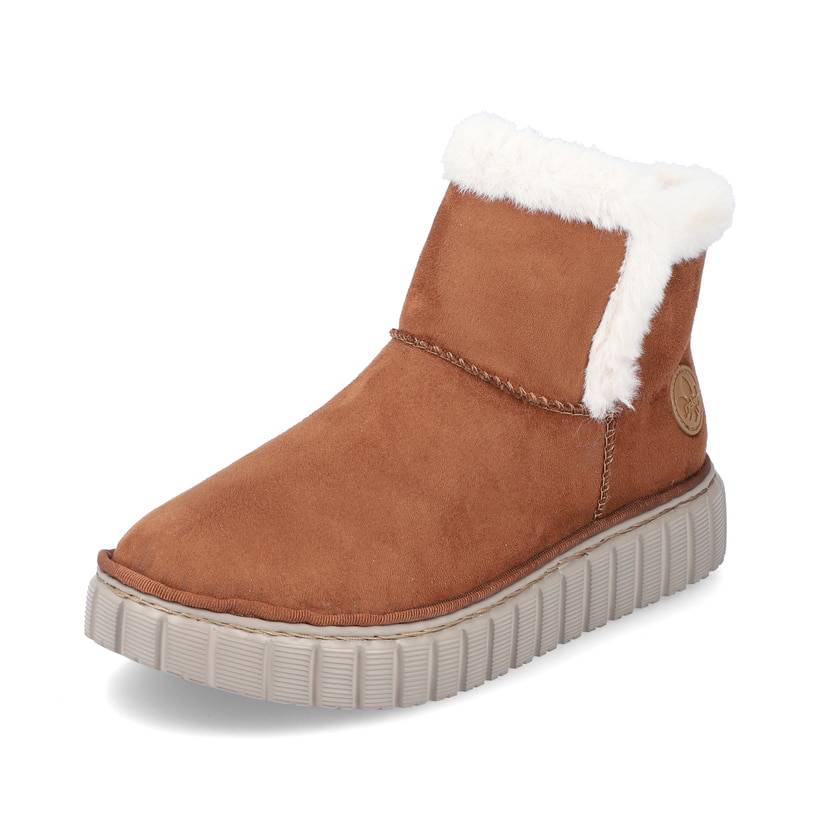 Rieker Artikelnummer Y8851-24 Rieker Damen Kurzstiefel Mokkabraun