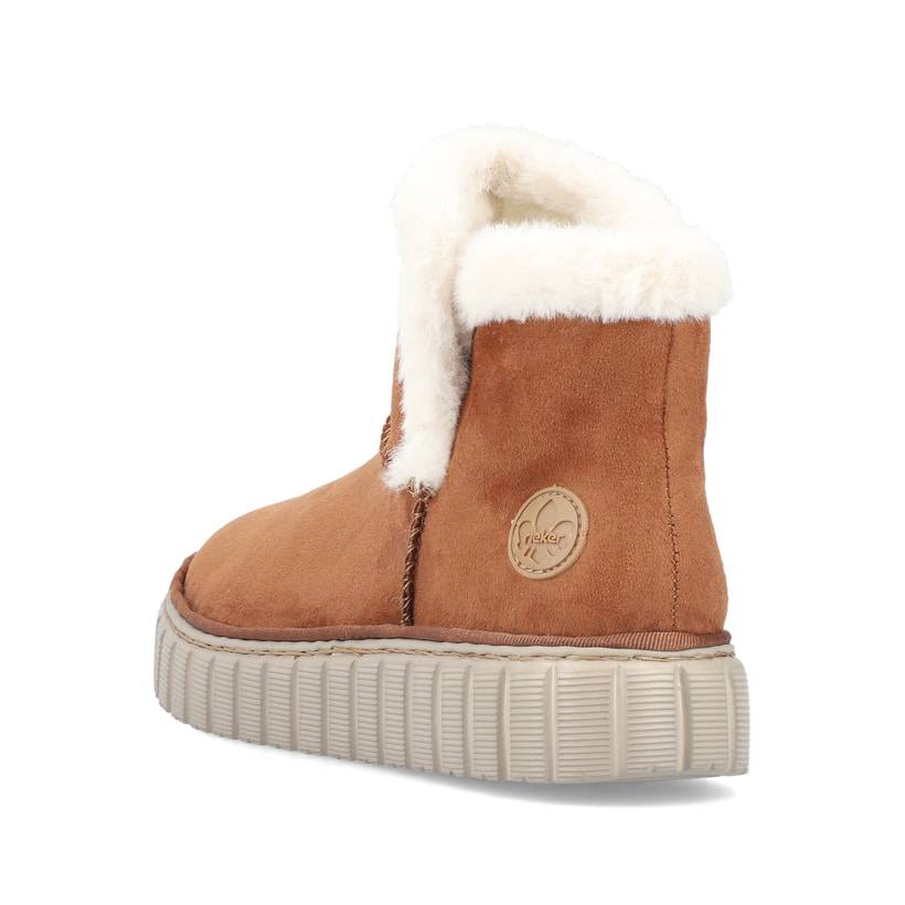Rieker Artikelnummer Y8851-24 Rieker Damen Kurzstiefel Mokkabraun
