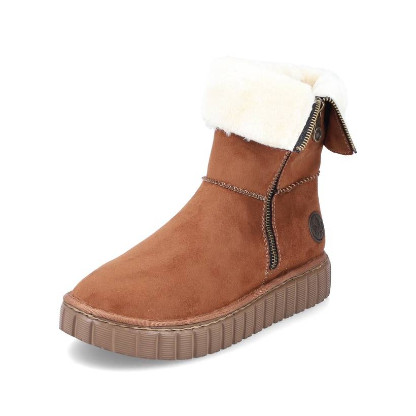 Rieker Artikelnummer Y8882-24 Rieker Damen Kurzstiefel Fuchsbraun