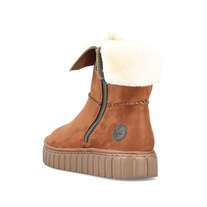 Rieker Artikelnummer Y8882-24 Rieker Damen Kurzstiefel Fuchsbraun
