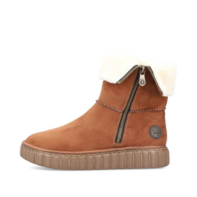 Rieker Artikelnummer Y8882-24 Rieker Damen Kurzstiefel fuchsbraun