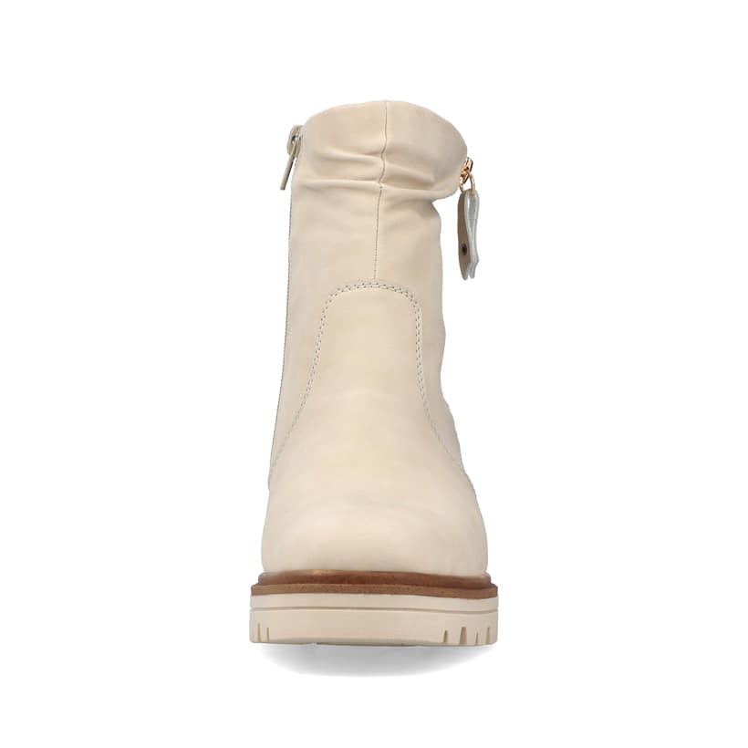 Rieker Artikelnummer Y9041-60 Rieker Damen Stiefeletten Cremebeige