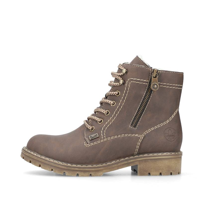 Rieker Artikelnummer Y9134-25 Rieker Damen Schnürstiefel zimtbraun