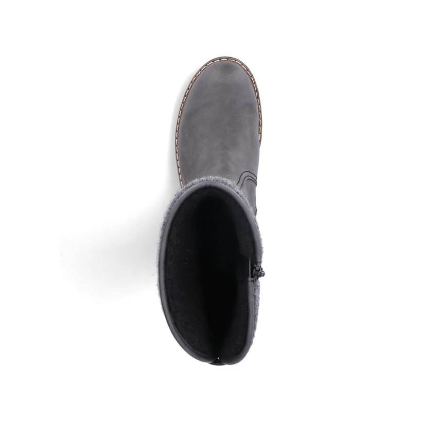 Rieker Artikelnummer Y9190-45 Rieker Damen Hochschaftstiefel Graphitgrau