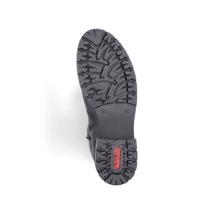 Rieker Artikelnummer Y9190-45 Rieker Damen Hochschaftstiefel Graphitgrau