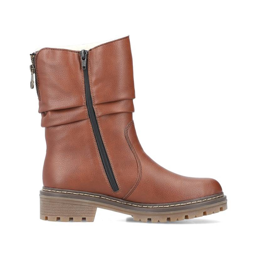 Rieker Artikelnummer Y9260-25 Rieker Damen Kurzstiefel Kupferbraun