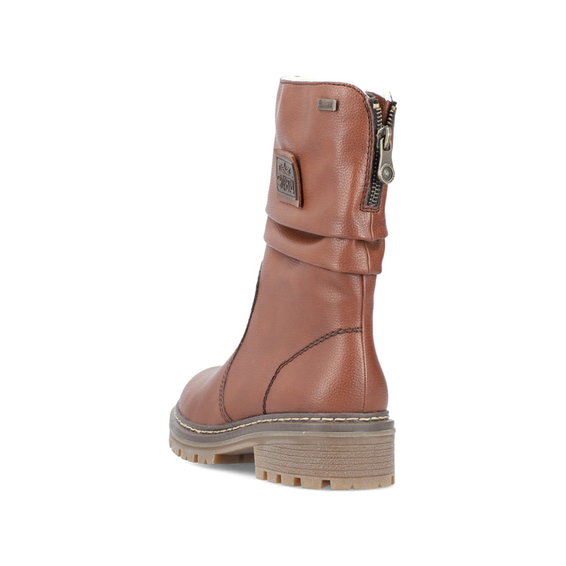 Rieker Artikelnummer Y9260-25 Rieker Damen Kurzstiefel Kupferbraun
