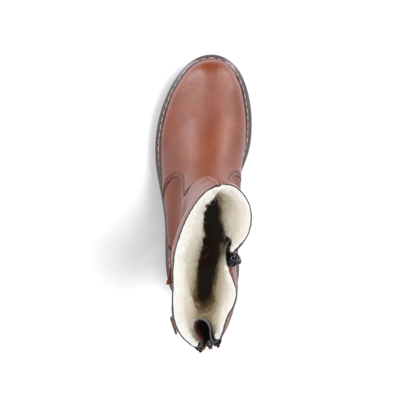 Rieker Artikelnummer Y9260-25 Rieker Damen Kurzstiefel Kupferbraun