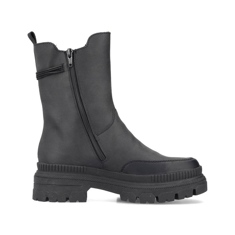 Rieker Artikelnummer Y9371-00 Rieker Damen Chelsea Boots Nachtschwarz