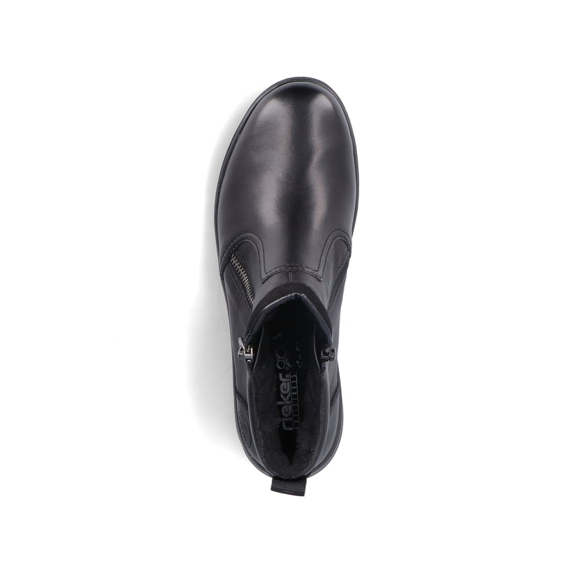 Rieker Artikelnummer Z0060-00 Rieker Damen Kurzstiefel Mattschwarz