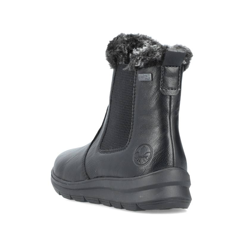 Rieker Artikelnummer Z0061-00 Rieker Damen Chelsea Boots Mattschwarz