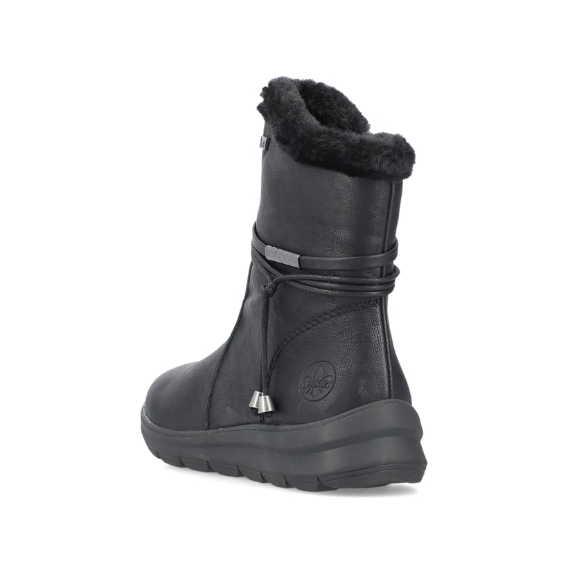Rieker Artikelnummer Z0070-00 Rieker Damen Kurzstiefel Tiefschwarz