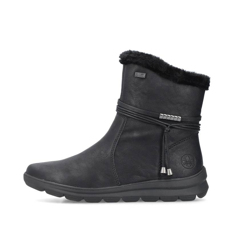 Rieker Artikelnummer Z0070-00 Rieker Damen Kurzstiefel tiefschwarz