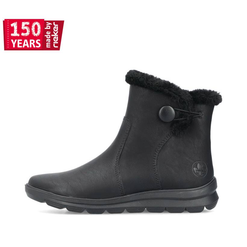 Rieker Artikelnummer Z0080-00 Rieker Damen Kurzstiefel tiefschwarz