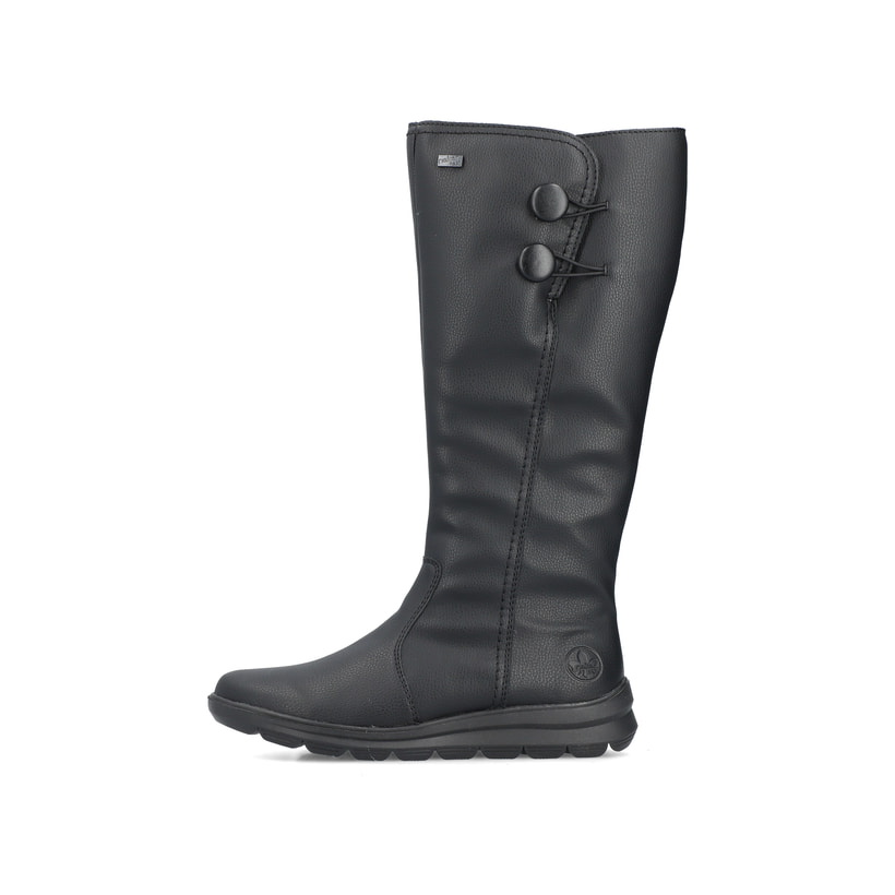 Rieker Artikelnummer Z0090-00 Rieker Damen Hochschaftstiefel nachtschwarz