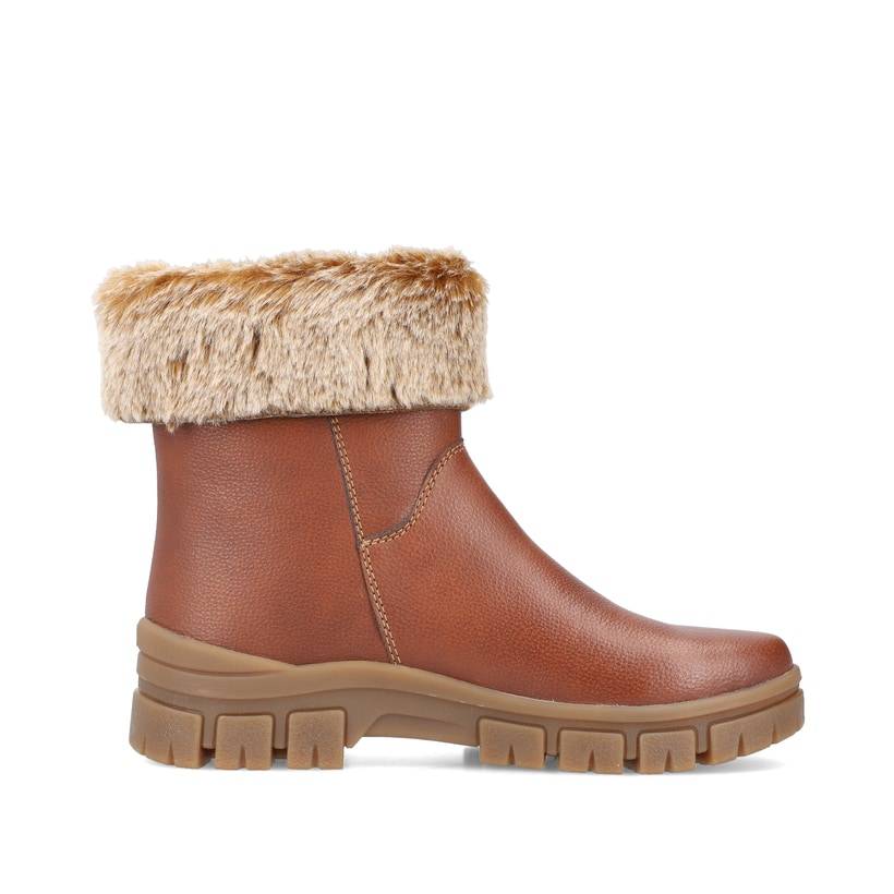 Rieker Artikelnummer Z1082-25 Rieker Damen Kurzstiefel Noisette
