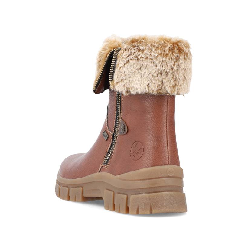 Rieker Artikelnummer Z1082-25 Rieker Damen Kurzstiefel Noisette