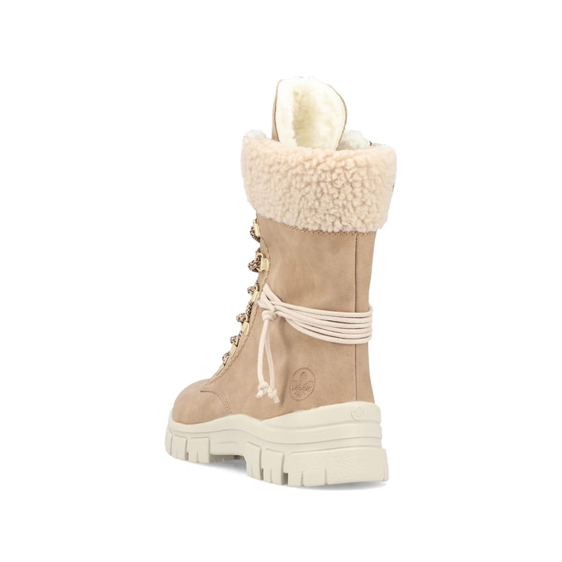 Rieker Artikelnummer Z1121-64 Rieker Damen Schnürstiefel Noisette
