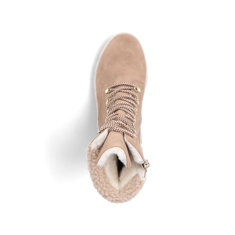Rieker Artikelnummer Z1121-64 Rieker Damen Schnürstiefel Noisette