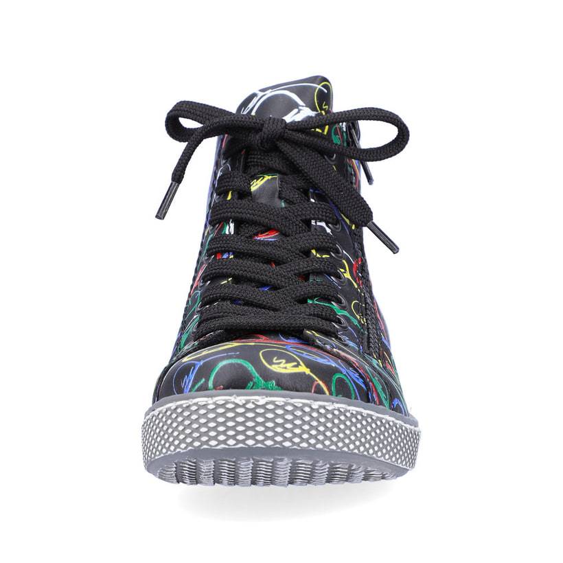 Rieker Artikelnummer Z1235-90 Rieker Damen Schnürschuhe Multi