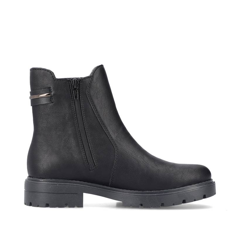 Rieker Artikelnummer Z2852-00 Rieker Damen Chelsea Boots Nachtschwarz