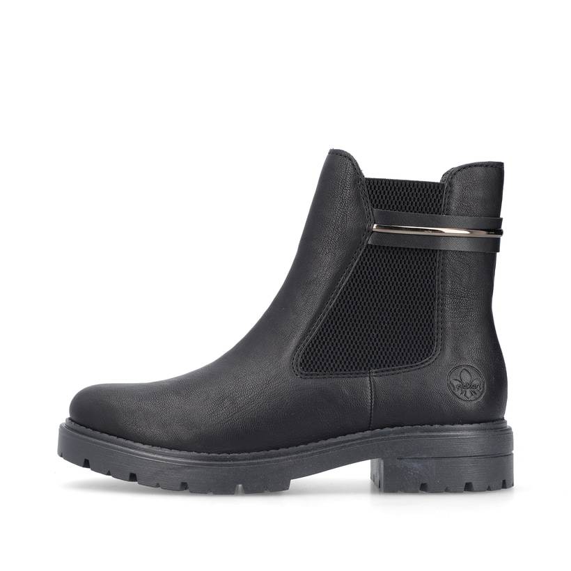 Rieker Artikelnummer Z2852-00 Rieker Damen Chelsea Boots nachtschwarz