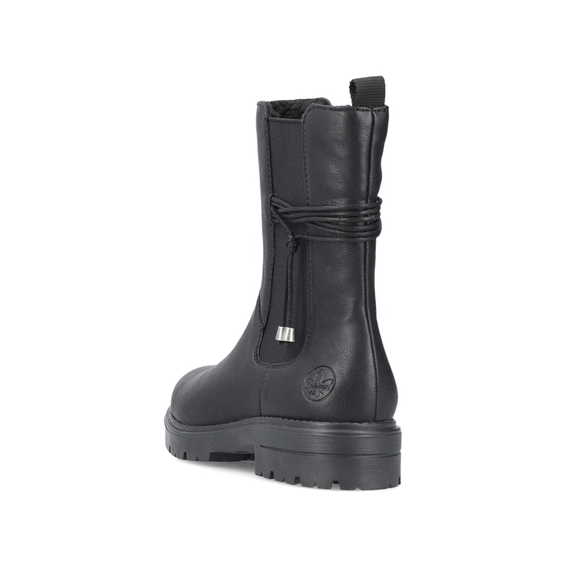 Rieker Artikelnummer Z2880-00 Rieker Damen Kurzstiefel Tiefschwarz