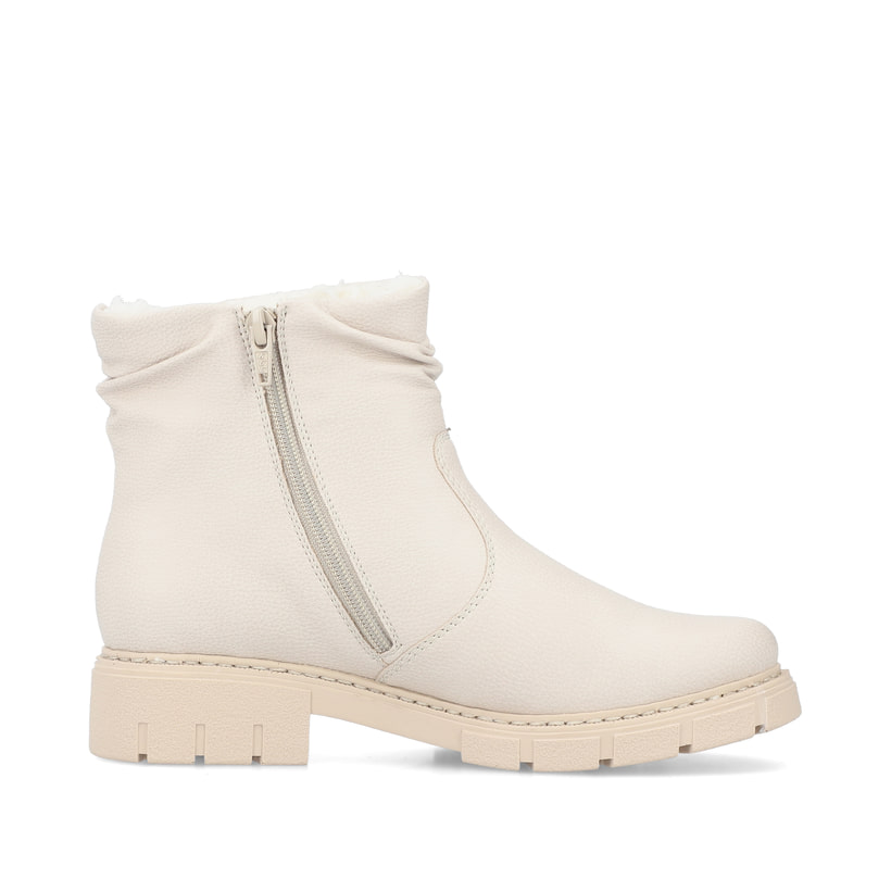 Rieker Artikelnummer Z3541-60 Rieker Damen Kurzstiefel Hellbeige