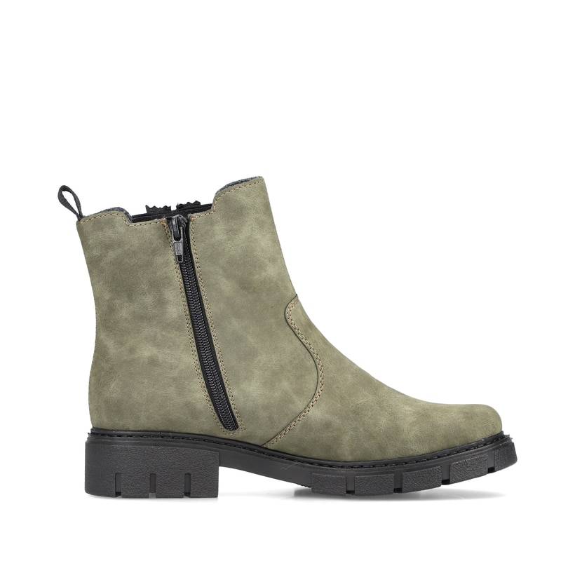 Rieker Artikelnummer Z3560-54 Rieker Damen Chelsea Boots Laubgrün