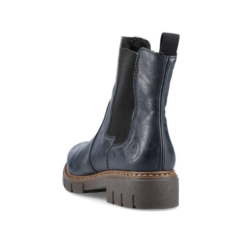 Rieker Artikelnummer Z3561-14 Rieker Damen Chelsea Boots Schieferblau
