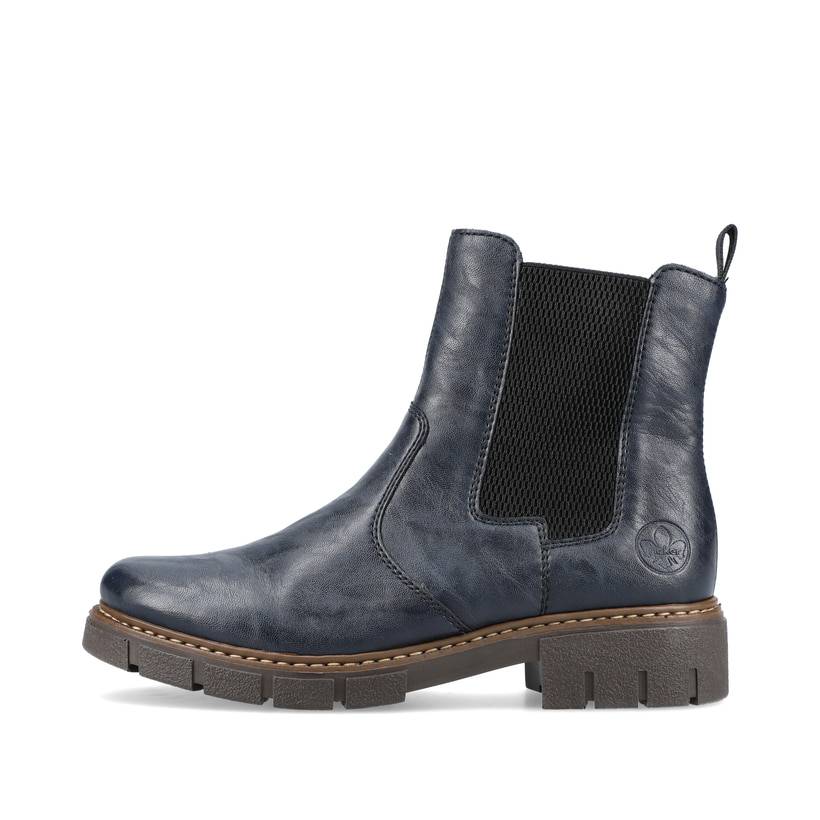 Rieker Artikelnummer Z3561-14 Rieker Damen Chelsea Boots schieferblau
