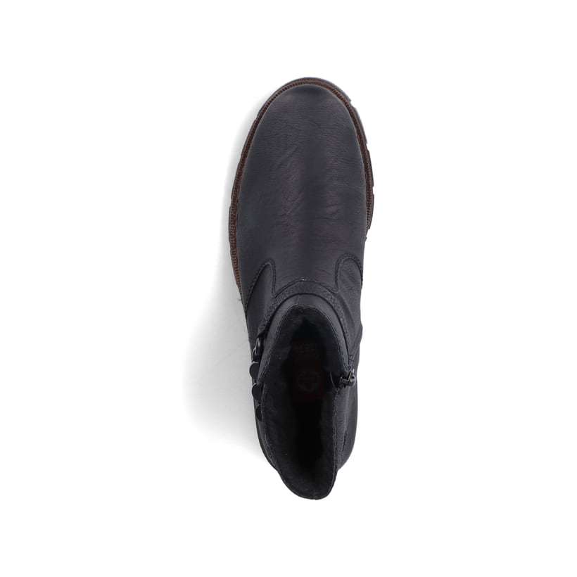 Rieker Artikelnummer Z3566-00 Rieker Damen Kurzstiefel Nachtschwarz