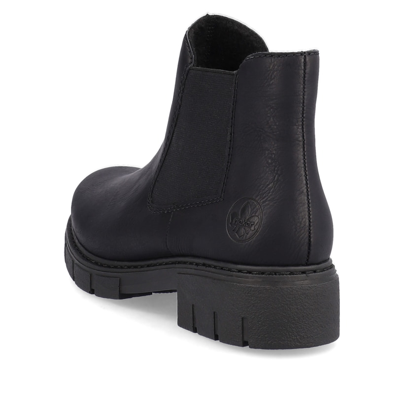 Rieker Artikelnummer Z3569-00 Rieker Damen Chelsea Boots Nachtschwarz